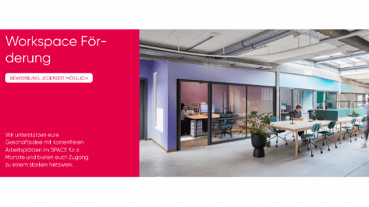 Workspace Förderung (Bewerbung ab sofort möglich!)