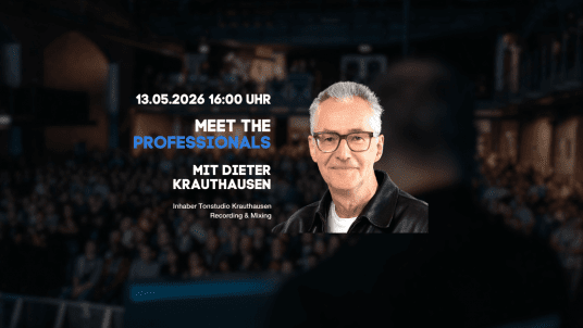 Meet the Professional mit Dieter Krauthausen
