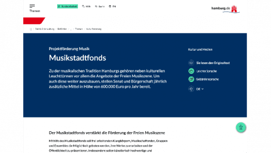 600.000€ im Hamburger Musikstadtfond